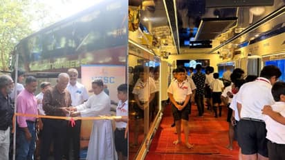 ഐഎസ്ആർഒ -യെ അറിയാം, ബഹിരാകാശ ദൗത്യത്തെക്കുറിച്ചും; സ്പേസ് ഓൺ വീൽസ് കുട്ടികളിലേക്ക്