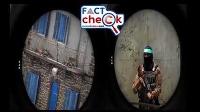 എവിടെ നിന്നാണ് ബുള്ളറ്റ് എന്ന് മനസിലാവില്ല, ഹമാസിനെ ഇസ്രയേല് ആക്രമിക്കുന്നത് സ്നൈപ്പറുകളാല്? വീഡിയോ സത്യമോ