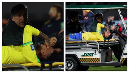 നെയ്മറുടെ കാലിന് വീണ്ടും പരിക്ക്! ഗ്രൗണ്ട് വിട്ടത് സ്ട്രെച്ചറില്; പിന്നീടുള്ള കാഴ്ച്ച കണ്ണ് നിറയ്ക്കും