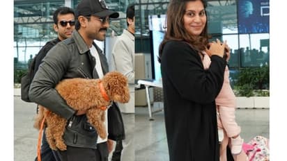 ముద్దుల కూతురు క్లీంకారతో రాంచరణ్, ఉపాసన ఫస్ట్ ఫారెన్ టూర్.. బ్యూటిఫుల్ క్లిక్స్ వైరల్