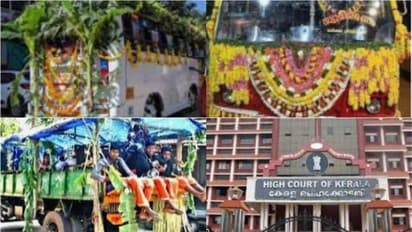 ശബരിമല തീർഥാടനത്തിന് അലങ്കരിച്ച വാഹനങ്ങൾ പാടില്ല, മുൻ ഉത്തരവിലെ നിർദേശങ്ങൾ കർശനമായി നടപ്പാക്കണമെന്ന് ഹൈക്കോടതി