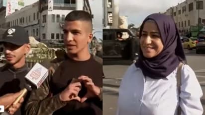 'ഞങ്ങൾ ഹമാസിനെ സ്നേഹിക്കുന്നു, മരണം വരെ ഇവിടെത്തന്നെ, ഈ നാടുവിട്ട് എങ്ങുംപോവില്ല': റാമല്ലയിലെ പലസ്തീനികള്‍