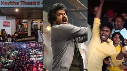 Leo Kerala Review : Vijay fans dance inside cinema halls ; WATCH