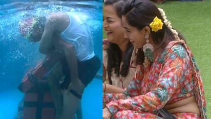 బిగ్ బాస్ హౌస్ లో అండర్ వాటర్ యాక్షన్.. తేజతో శోభా శెట్టి ఫస్ట్ నైట్ రొమాన్స్