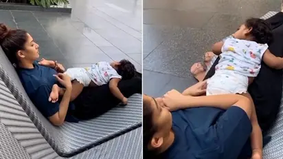 Jawan star Nayanthara and son Uyir's adorable video goes viral; fans overflow with delight