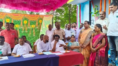 அதிமுக பெண் தலைவரை நிகழ்ச்சி முழுவதும் நிற்கவைத்துவிட்டு பெண் உரிமை குறித்து பேசிய அமைச்சர் ரகுபதி