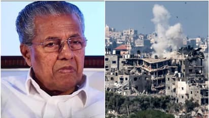ഇസ്രയേൽ ആക്രമണത്തിൽ ബന്ധുക്കൾ കൊല്ലപ്പെട്ടു; പലസ്തീൻ വിദ്യാര്ഥിനിയെ ആശ്വസിപ്പിച്ച് മുഖ്യമന്ത്രി