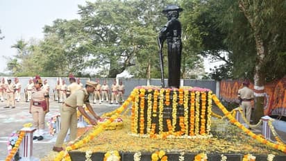 ಪೊಲೀಸ್ ಹುತಾತ್ಮರಿಗೆ ಭಾವಪೂರ್ಣ ಶ್ರದ್ಧಾಂಜಲಿ: ಕೊಡಗು ಜಿಲ್ಲಾ ಪೊಲೀಸರಿಂದ ಗೌರವ ವಂದನೆ 