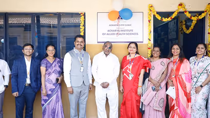 Acharya's Eye Clinic is now open in Bengaluru