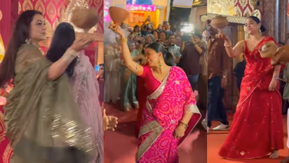 Rani Mukerji to Sushmita Sen, what is the Dhunuchi dance that celebrities are performing  