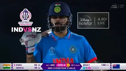 ಹಾಟ್ಸ್ಟಾರ್ನಲ್ಲಿ ಏಕಕಾಲಕ್ಕೆ 4.3 ಕೋಟಿ ಮಂದಿ ವೀಕ್ಷಣೆ! ಇಂಡೋ-ಪಾಕ್ ದಾಖಲೆ ಉಡೀಸ್