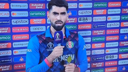 Afghanistan's Ibrahim Zadran shames Pakistan, dedicates Player of the Match award to refugees Pak turned back