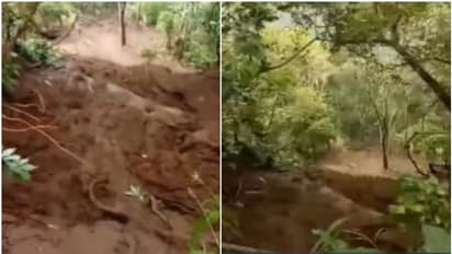 നെടുങ്കണ്ടത്ത് ഉരുള്പൊട്ടല്; കൃഷിയിടം ഒലിച്ചു പോയി