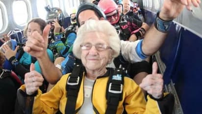 ഏറ്റവും പ്രായം കൂടിയ സ്കൈ ഡൈവർ? ഔദ്യോഗികമായി ഉറപ്പിക്കും മുമ്പ് 104 -കാരി ഡൊറോത്തി മുത്തശ്ശി വിടവാങ്ങി