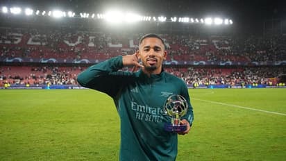 Champions League 2023-24: Gabriel Jesus inspires Arsenal's 2-1 win over Sevilla; WATCH highlights