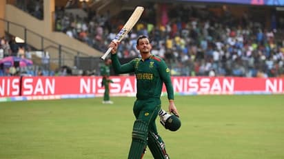 ODI World Cup 2023: SA's Quinton de Kock admits to being nervous before blazing 174 against Bangladesh