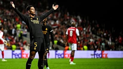 Jude Bellingham's sensational run continues with third Champions League goal for Real Madrid