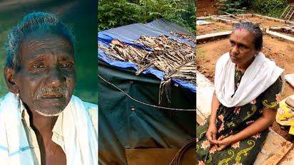 താളം തെറ്റി ലൈഫ് പദ്ധതി, വീടുപണി മുടങ്ങി; ടാർപോളിൻ കെട്ടിയ കൂരയിൽ അര്ബുദ രോഗിക്ക് ദുരിത ജീവിതം