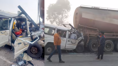 നിർത്തിയിട്ട ടാങ്കർ ലോറിയിലേക്ക് ടാറ്റാ സുമോ പാഞ്ഞുകയറി, കർണാടകയിൽ 3 സ്ത്രീകളടക്കം 12 പേർക്ക് ദാരുണാന്ത്യം