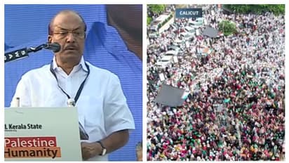 'ഈ റാലിക്കു ഒരേ ഒരു കാരണമേയുള്ളു, അത് പലസ്തീൻ ജനത അനുഭവിക്കുന്ന പ്രശ്നങ്ങളാണ്'; പികെ കുഞ്ഞാലിക്കുട്ടി