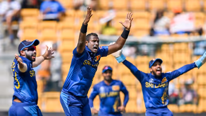 முதல் முறையாக உலகக் கோப்பையில் இந்தியாவிற்கு எதிராக குறைவான ஸ்கோர் எடுத்து முத்திரை பதித்த இலங்கை!