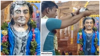 Rajinikanth Temple: சூப்பர் ஸ்டாருக்கு 250 கிலோ சிலை! கோவில் கட்டி கும்பாபிஷேகம் செய்த ரஜினிகாந்த் ரசிகர்!