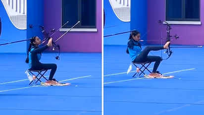 'Perfect 10's': WATCH armless archer Sheetal Devi become 1st Indian woman to win 2 Asian Para Games gold