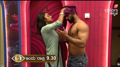 ಕಾರ್ತಿಕ್ಗೆ ಶಿಕ್ಷೆ, ನಾಚಿಕೆಯಾಗಲ್ವಾ ನಿಂಗೆ ಎನ್ನುತ್ತಾ ಮುದ್ದುಮುದ್ದಾಗಿ ಗೆಳೆಯನ ಒದ್ದೆ ತಲೆ ಒರೆಸಿದ ಸಂಗೀತಾ