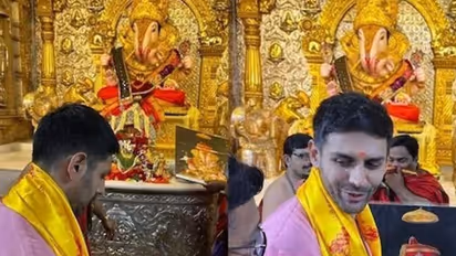 Chandu Champion: Kartik Aaryan visits Dagadusheth Halwai Ganpati temple amid ongoing shoot in Pune