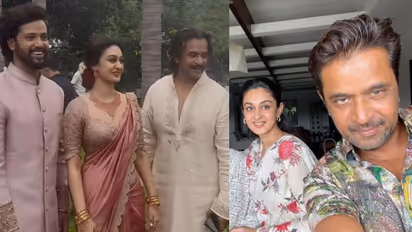 ആക്ഷൻ കിംഗ് അർജുന്‍റെ മകൾ ഐശ്വര്യയ്ക്ക് വിവാഹ നിശ്ചയം, വരനും താരം - വീഡിയോ