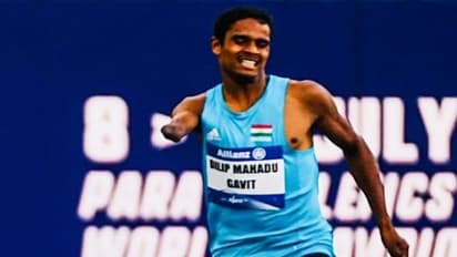 Asian Para Games 2022: 400மீ T47 பிரிவில் இந்தியாவிற்கு 100ஆவது பதக்கத்தை பெற்றுக் கொடுத்த திலீப் மஹது காவிட்!