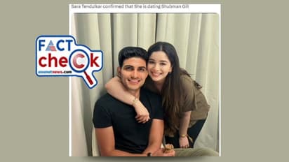 ഡേറ്റിംഗ് ആരോപണം വീണ്ടും; സാറ ടെൻഡുൽക്കറുടെയും ശുഭ്മാൻ ഗില്ലിന്റെയും മോർഫ് ചെയ്ത ചിത്രം വ്യാപകം