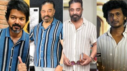 ഒരേപോലുള്ള ഷര്ട്ട്, കമല്ഹാസന്റെയും വിജയ്യുടെയും ഫോട്ടോ ചര്ച്ചയാകുന്നു