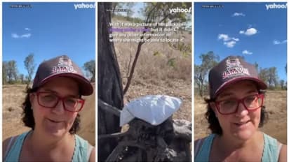 800 എക്കർ പറമ്പിലെ ഒരു മരച്ചുവട്ടില്‍ പോസ്റ്റുമാന്‍ പാഴ്സല്‍ വച്ചു; പാർസൽ അന്വേഷിക്കുന്ന ഉടമയുടെ വീഡിയോ വൈറൽ !