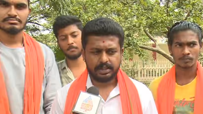 ಶಾಖಾದ್ರಿ ಮನೆಯಲ್ಲಿ ಚಿರತೆ-ಜಿಂಕೆ ಚರ್ಮ ಪತ್ತೆಯಾಗಿದ್ರು ಬಂಧನ ಯಾಕಿಲ್ಲ: ಶ್ರೀರಾಮಸೇನೆ ಪ್ರಶ್ನೆ