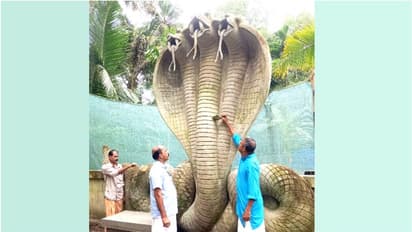 പിരിവും സംഭാവനകളുമില്ല! സ്വന്തം വരുമാനത്തിൽ ക്ഷേത്രവും തലയെടുപ്പുള്ള നാഗയക്ഷി ശിൽപവും നിർമിച്ച് ജയറാം