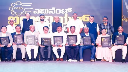 ಕನ್ನಡಪ್ರಭ, ಏಷ್ಯಾನೆಟ್ ಸುವರ್ಣನ್ಯೂಸ್ ಪ್ರಶಸ್ತಿ ಪ್ರದಾನ: 25 ಸಾಧಕರಿಗೆ ಎಮಿನೆಂಟ್ ಇಂಜಿನಿಯರ್ ಅವಾರ್ಡ್