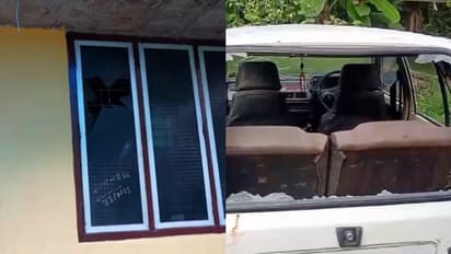 കുന്നംകുളത്ത് അടുപ്പുട്ടി പെരുന്നാൾ ആഘോഷങ്ങൾക്കിടെ വീടിന് നേരെ ആക്രമണം അഴിച്ച് വിട്ട് അജ്ഞാതർ 