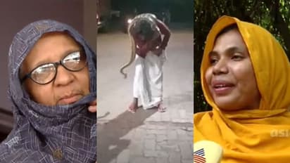 'എമ്മാതിരി പാമ്പ്! കഴുത്തിൽ വരെ വരിഞ്ഞുമുറുക്കി! പുറത്തിറങ്ങാൻ പേടിയാണ്'; വളപട്ടണത്തെ വലച്ച് പെരുമ്പാമ്പുകൾ