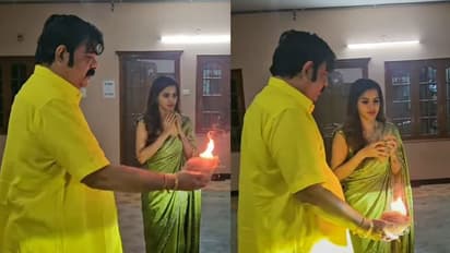 వివాదాస్పద వేణు స్వామితో అషురెడ్డి ప్రత్యేక పూజలు... వీడియో వైరల్!