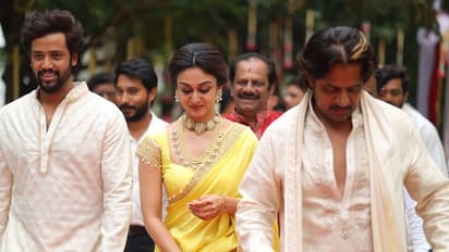 ಅರ್ಜುನ್ ಸರ್ಜಾ ಪುತ್ರಿ ಐಶ್ವರ್ಯಾ ವಿವಾಹ ನಿಶ್ಚಿತಾರ್ಥದ ಸುಂದರ ಫೋಟೋಗಳು