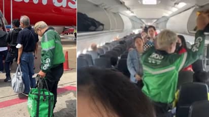 தாய்லாந்து to சிங்கப்பூர் பயணம்.. Flightல் வந்து Chicken Rice வாங்கி சென்ற உணவு டெலிவரி ஏஜென்ட் - ஏன் இப்படி?