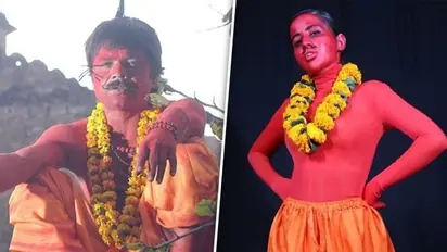 Uorfi aka Urfi Javed gets death threats for donning Rajpal's character from 'Bhool Bhulaiyaa'; take a look