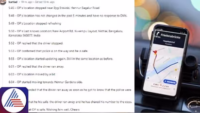 Impersonating cab driver takes Bengaluru man on scary drive, redditor tracks him live
