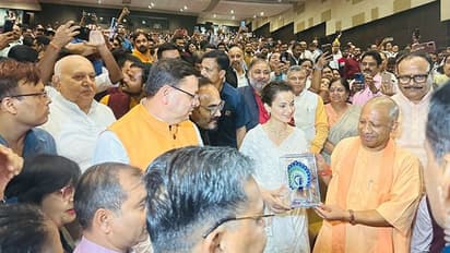 'Tejas' : Kangana Ranaut holds special screening for UP CM Yogi Adityanath, tears up after watching the film