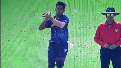 ഇന്ത്യയുടെ അടുത്ത വജ്രായുധമോ, മുഷ്താഖ് അലി ടി20യിൽ 153 കിലോ മീറ്റർ വേഗത്തിൽ പന്തെറിഞ്ഞ് ഞെട്ടിച്ച് യുവ പേസർ