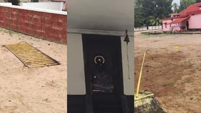 ആലപ്പുഴയിൽ ശ്രീനാരായണ ​ഗുരുമന്ദിരത്തിന് നേരെ ആക്രമണം: ഗേറ്റും കൊടിമരവും വലിച്ചെറിഞ്ഞു, കാണിക്ക വഞ്ചി തകർത്തു