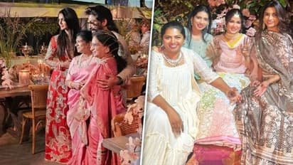 Varun Tej-Lavanya Tripathi Mehendi: Allu Arjun, wife Sneha, others enjoy pre-wedding soiree amid royal decor