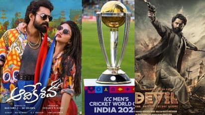 కళ్యాణ్ రామ్ మూవీ వాయిదా మెగా హీరోకి కలిసి వచ్చిందిగా..ఆదికేశవపై వరల్డ్ కప్ ఎఫెక్ట్, కొత్త రిలీజ్ డేట్ ఇదే