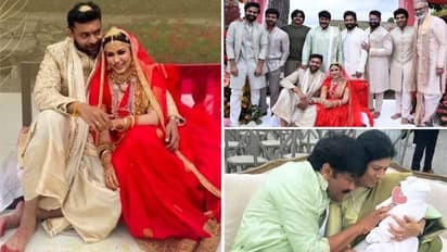 Varun Tej-Lavanya Tripathi wedding photos: Chiranjeevi, Pawan Kalyan, Ram Charan, Allu Arjun and more attend 